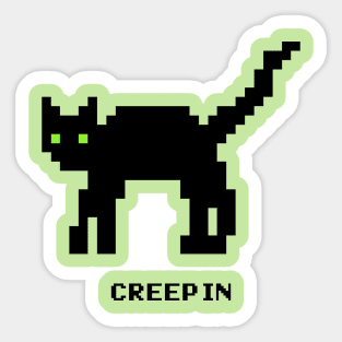 pixel cat Sticker